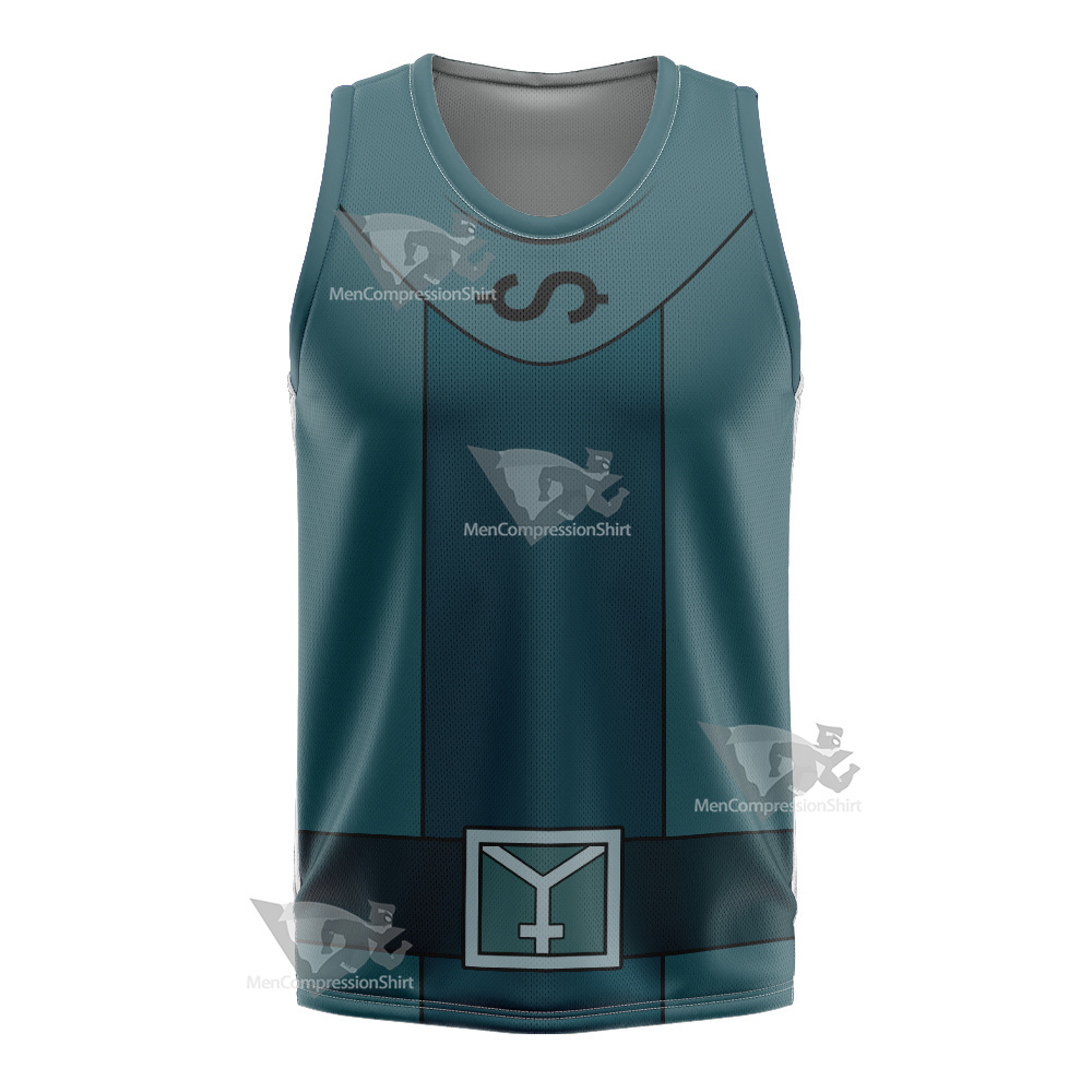 Di Gata Adam Blue Cosplay Basketball Jersey