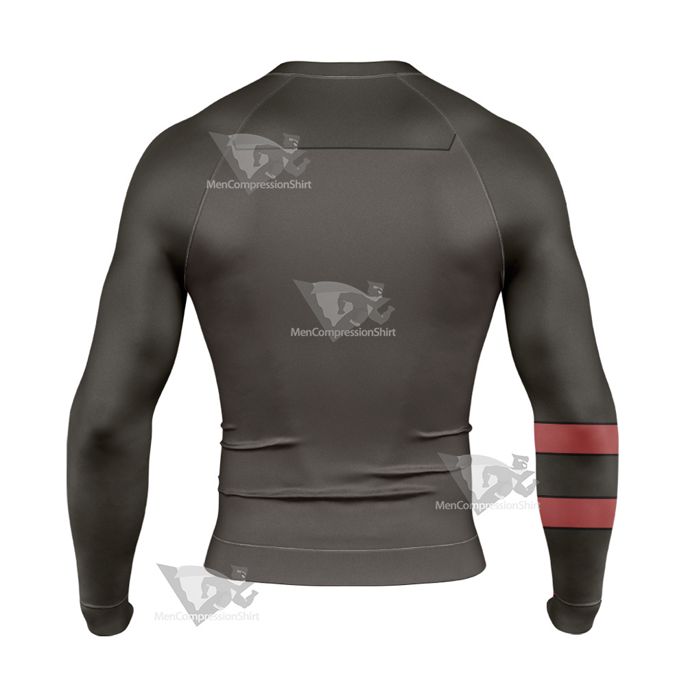 Di Gata Defenders Seth Grey Cosplay Long Sleeve Compression Shirt