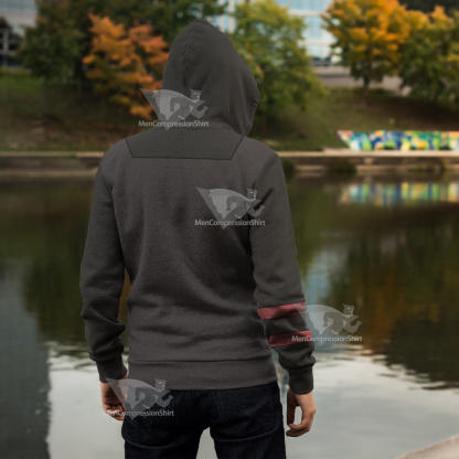 Di Gata Defenders Seth Grey Cosplay Zip Up Hoodie