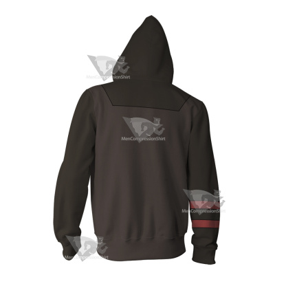 Di Gata Defenders Seth Grey Cosplay Zip Up Hoodie