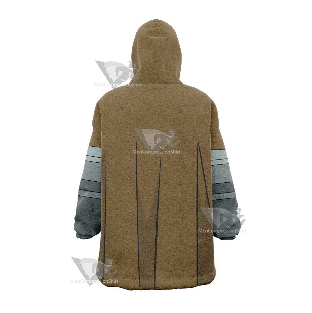 Di Gata Rion Grey Cosplay Snug Oversized Blanket Hoodie