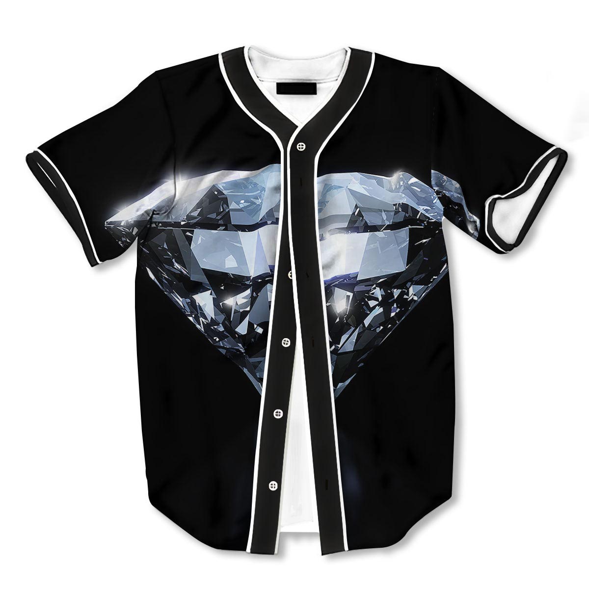 Diamond 3d Print Full Size Baseball Jerseys
