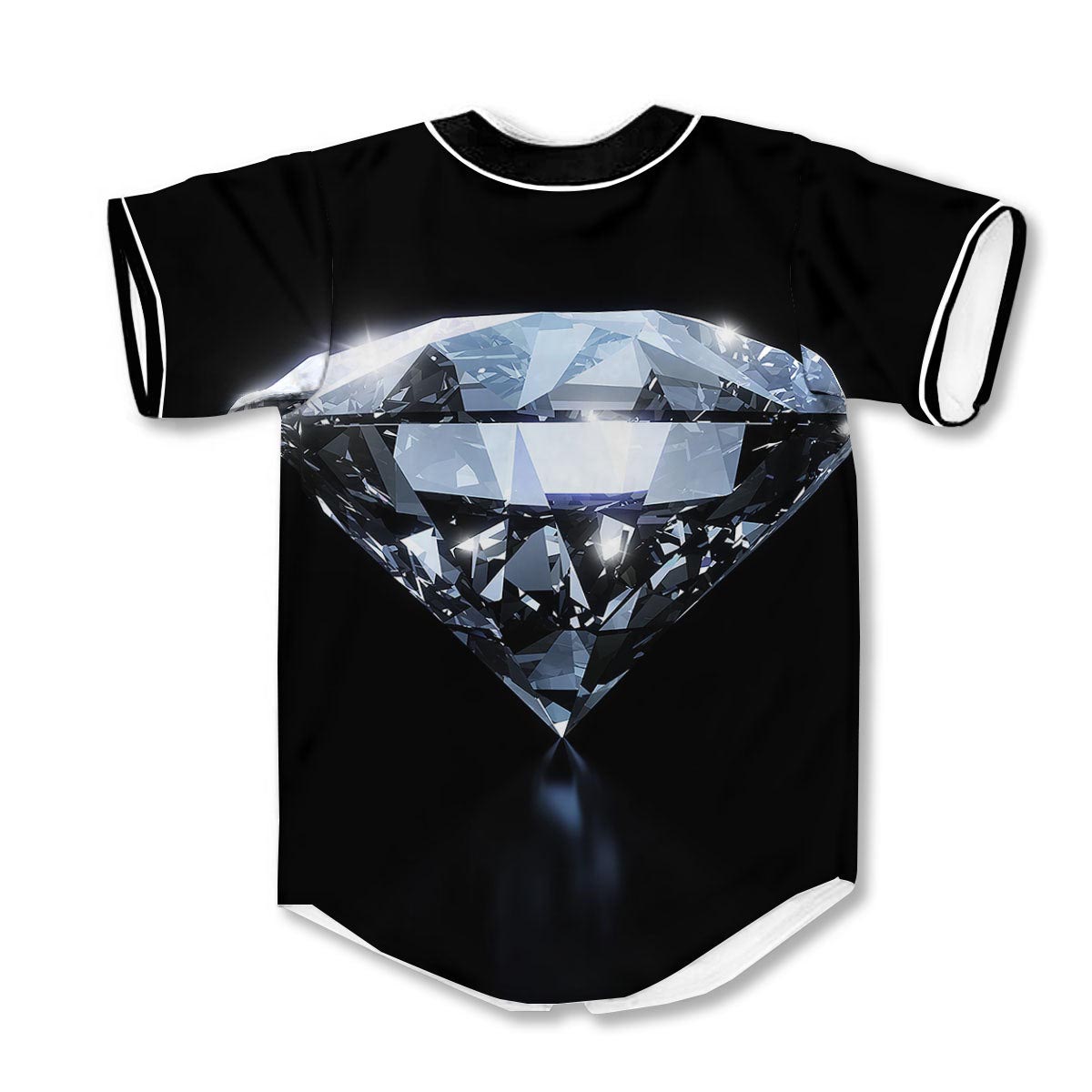 Diamond 3d Print Full Size Baseball Jerseys