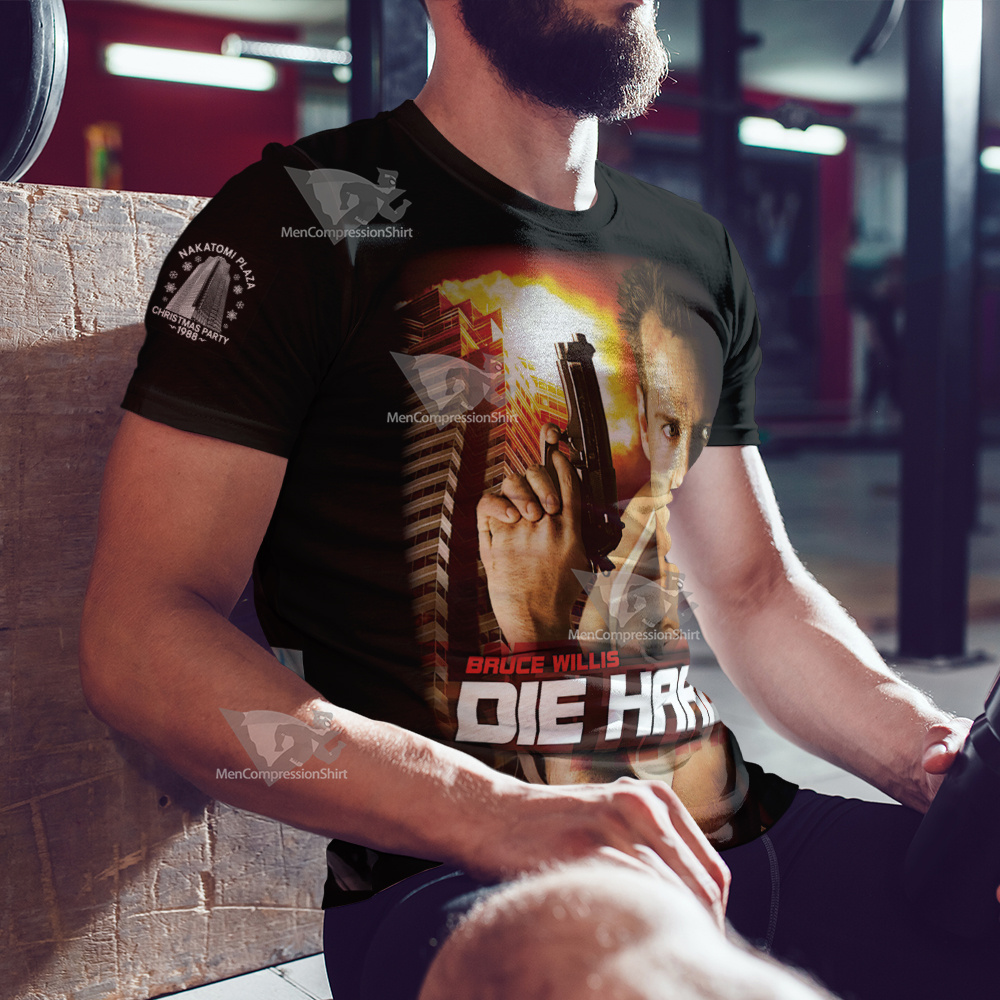 Die Hard 1988 Black T-Shirt