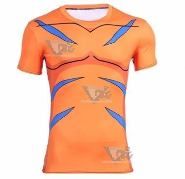 Digimon Greymon Short Sleeve Compression Rash Guard
