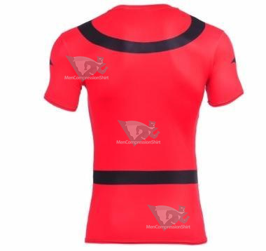 Digimon Guilmon Short Sleeve Compression Rash Guard