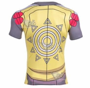 Digimon Wargreymon Short Sleeve Compression Rash Guard