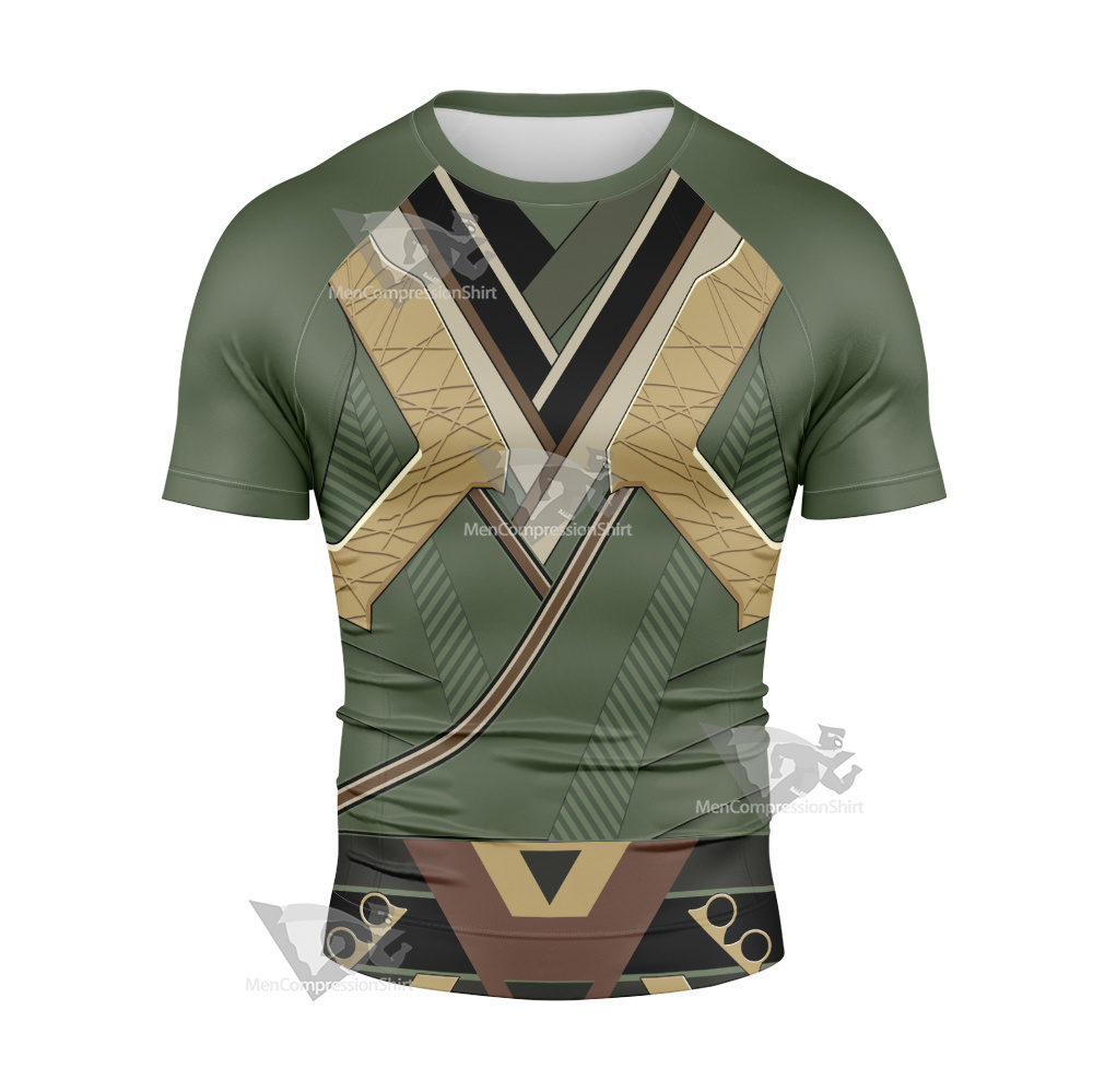 Doctor Strange Karl Mordo Short Sleeve Compression Shirt