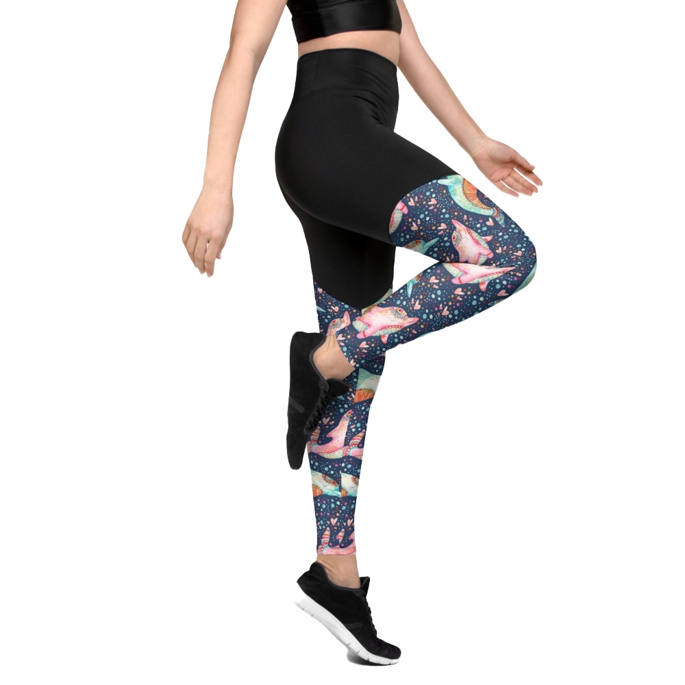 Dolphin Women Compression Legging