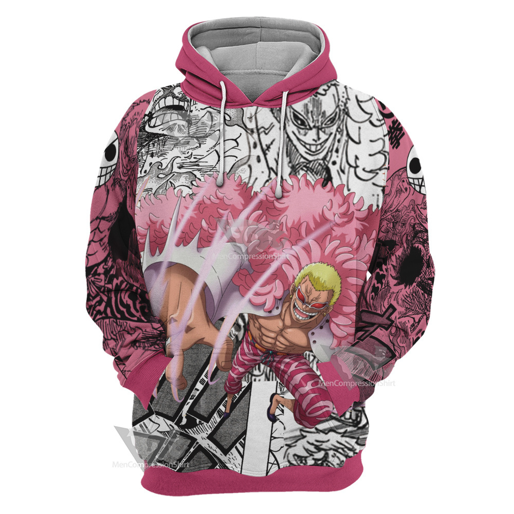 Donquixote Doflamingo One Piece Cosplay Hoodie