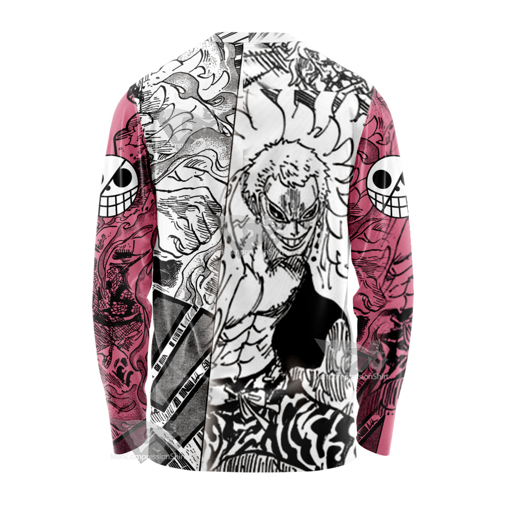 Donquixote Doflamingo One Piece Long Sleeve Shirt
