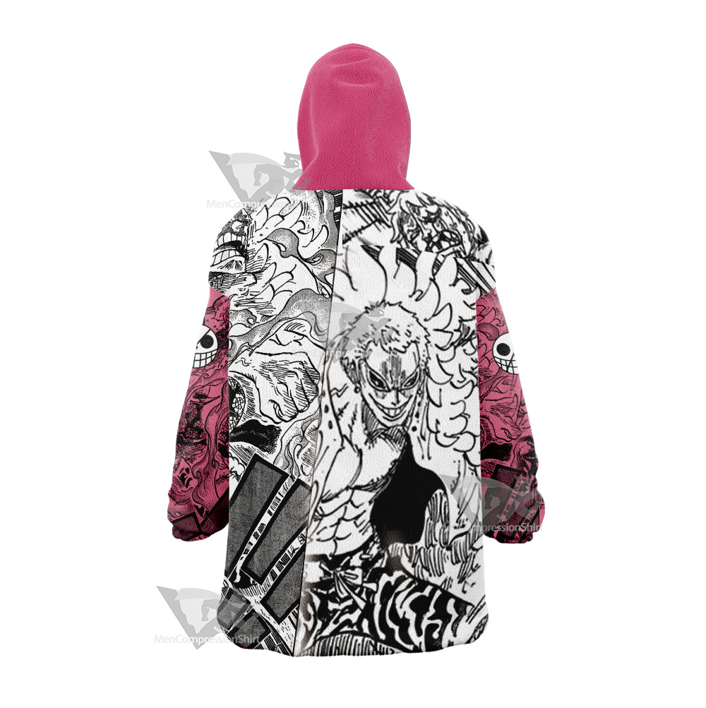 Donquixote Doflamingo One Piece Snug Oversized Blanket Hoodie