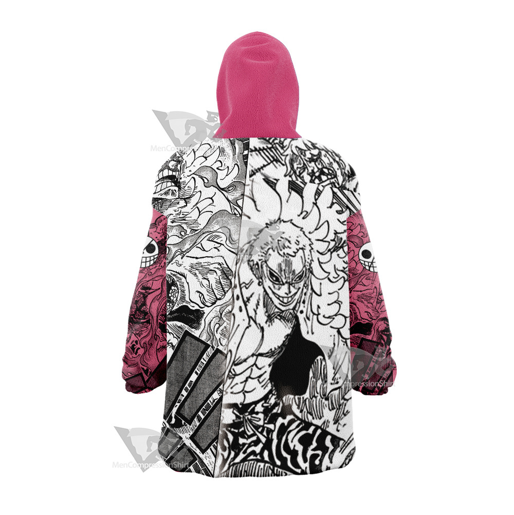 Donquixote Doflamingo One Piece Snug Oversized Blanket Hoodie