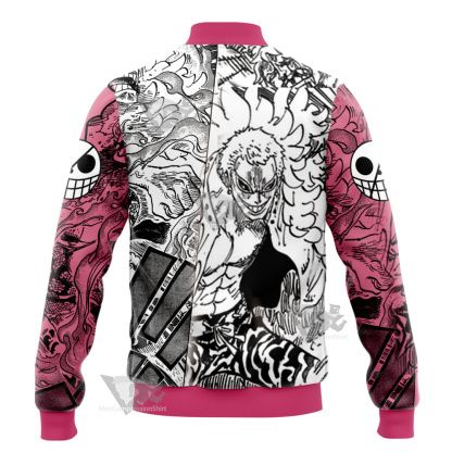 Donquixote Doflamingo One Piece Varsity Jacket