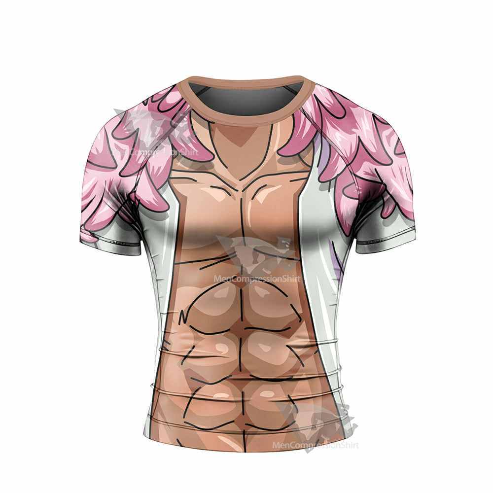 Donquixote Doflamingo Short Sleeve Rash Guard