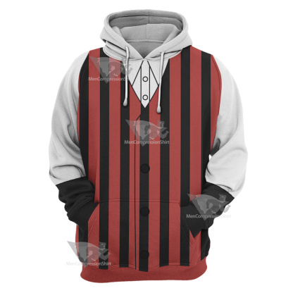 Dont Starve Wilson Red Cosplay Hoodie