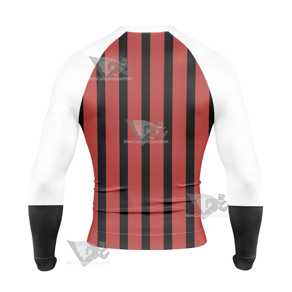 Dont Starve Wilson Red Cosplay Long Sleeve Compression Shirt