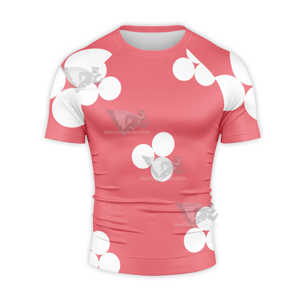 Dororo Mio Pink Short Sleeve Compression Shirt