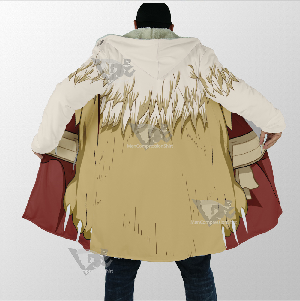 三吉ツカサ　Showcase Tsukasa Works BRAHMANハイスタ Dr Stone Tsukasa Shishio Dream Cloak – MensCompressionShirt