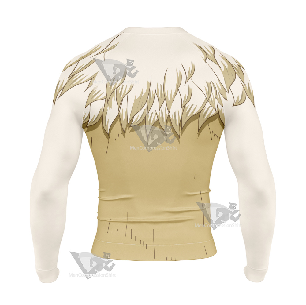 Dr Stone Tsukasa Shishio Long Sleeve Compression Shirt