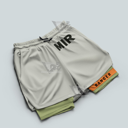 Dragon Ball 17gou Green Men Compression Gym Short