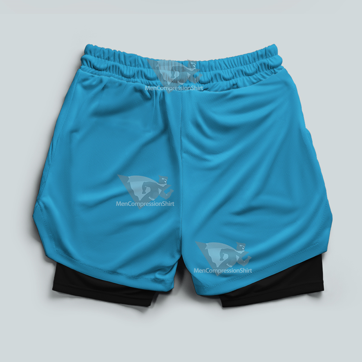 Dragon Ball Beerus Blue Men Compression Gym Short