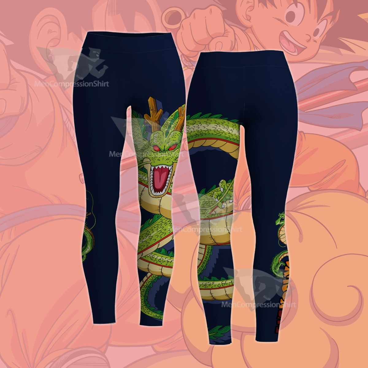 Dragon Ball Dragon Desire Women Compression Legging-MensCompressionShirt