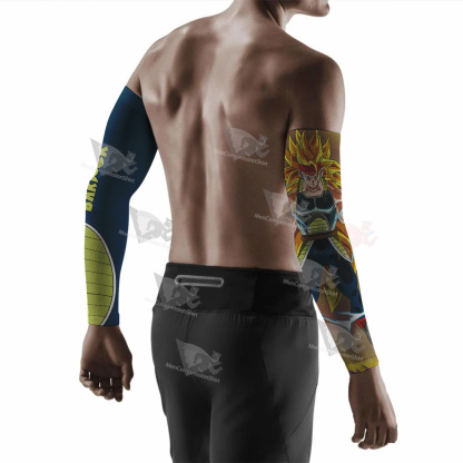 Dragon Ball Fighter Z Bardock Blue Compression Arm Sleeve