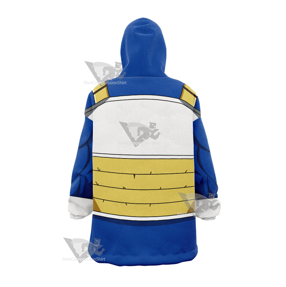 Dragon Ball Fighterz Vegeta Snug Oversized Blanket Hoodie