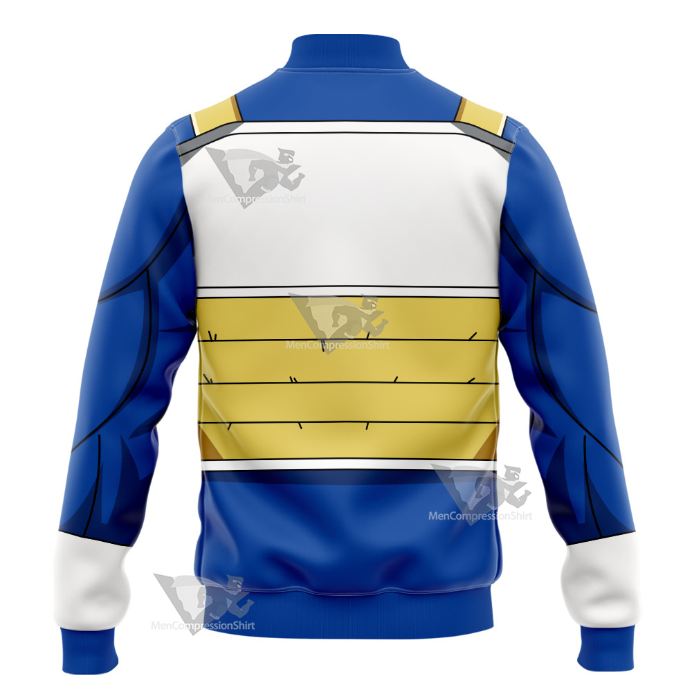 Dragon Ball Fighterz Vegeta Varsity Jacket