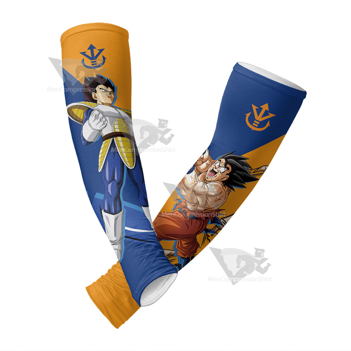 Dragon Ball Goku And Vegeta Ki Blast Compression Arm Sleeve