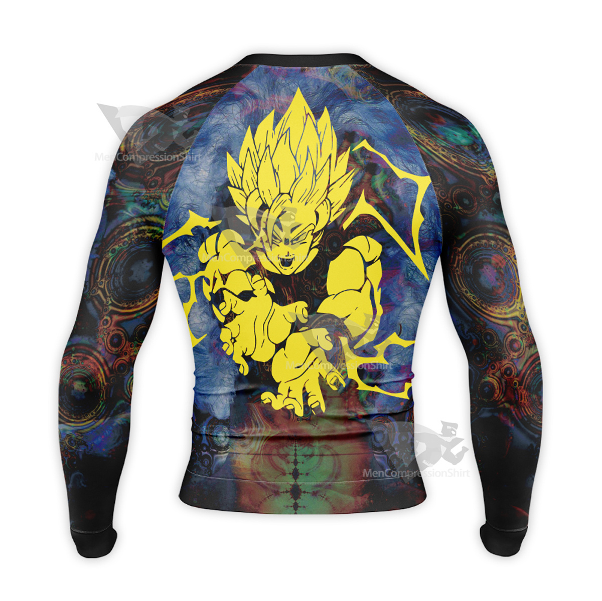 Dragon Ball Goku Battle Long Sleeve Compression Shirt
