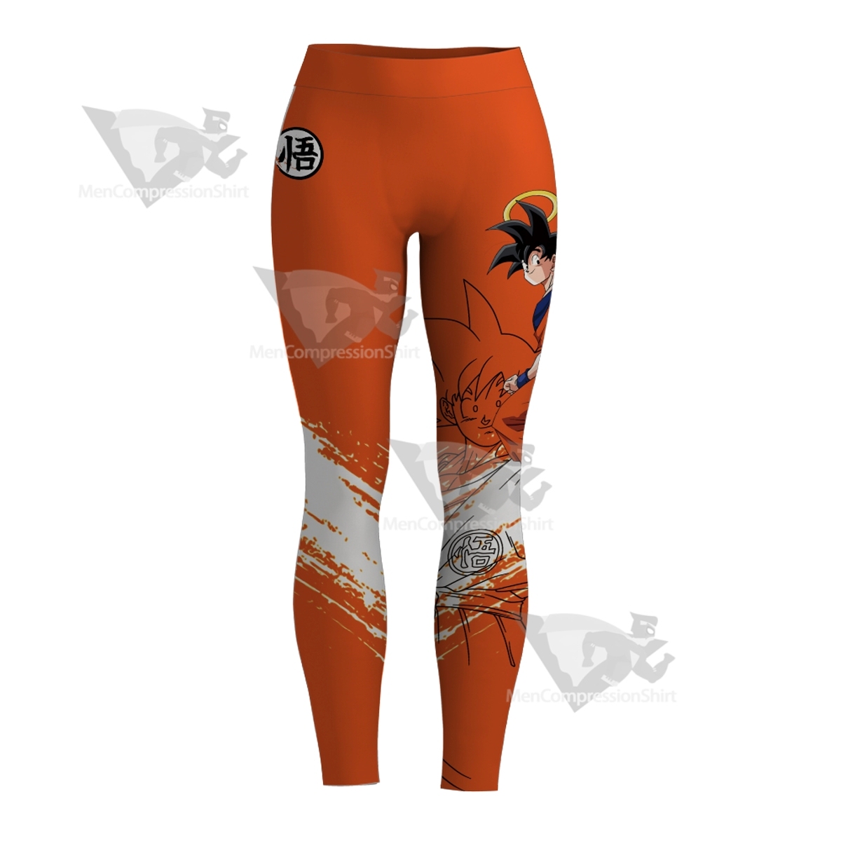 Dragon Ball Goku Goodbye Women Compression Legging-MensCompressionShirt