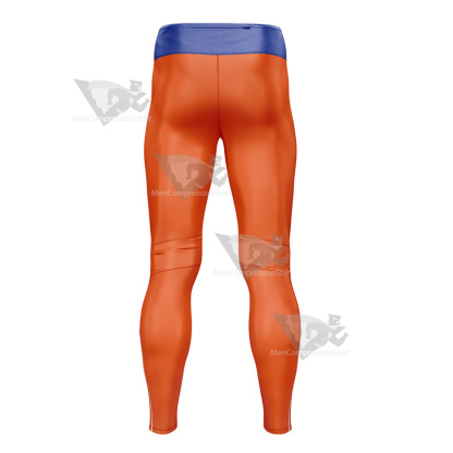Dragon Ball Goku Orange Mens Compression Legging