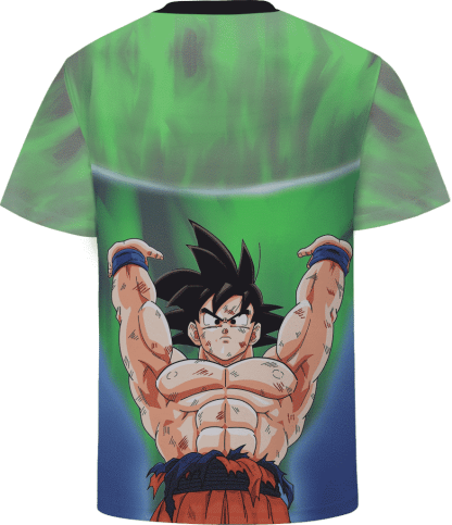 Dragon Ball Goku Spirit Bomb Destruction Skill Anime T-Shirt