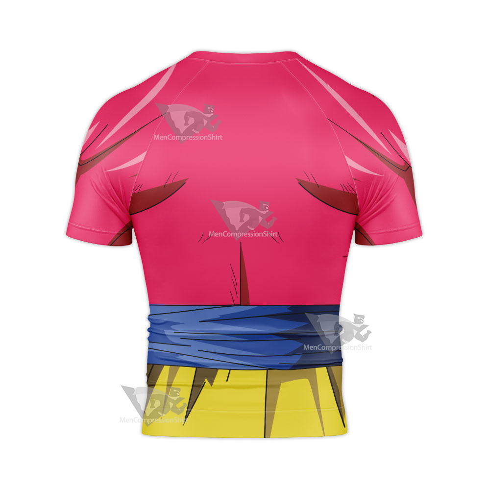 Dragon Ball Goku Super Saiyan 4 Short Sleeve Compression Shirt