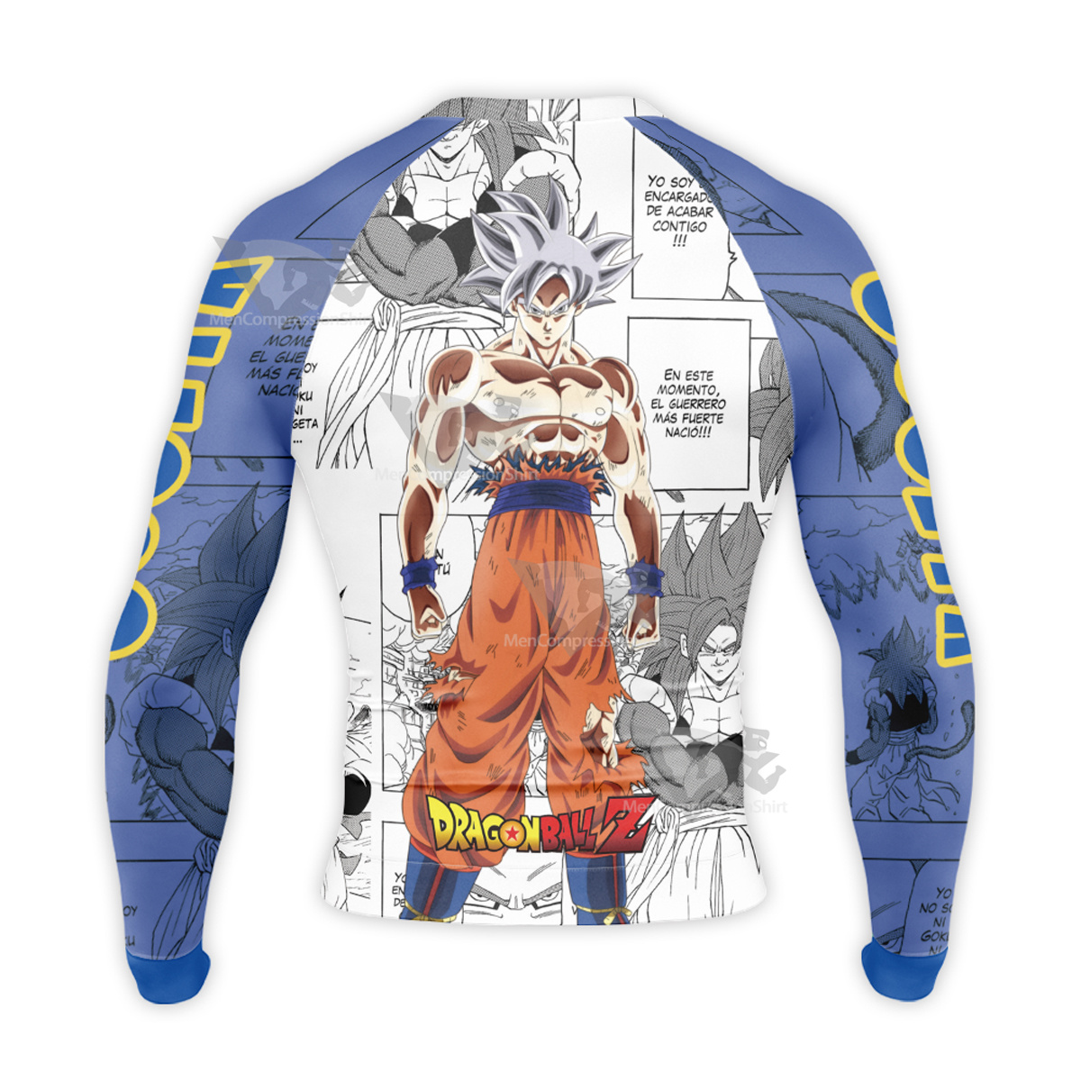 Dragon Ball Goku Ultra Instinct Long Sleeve Compression Shirt