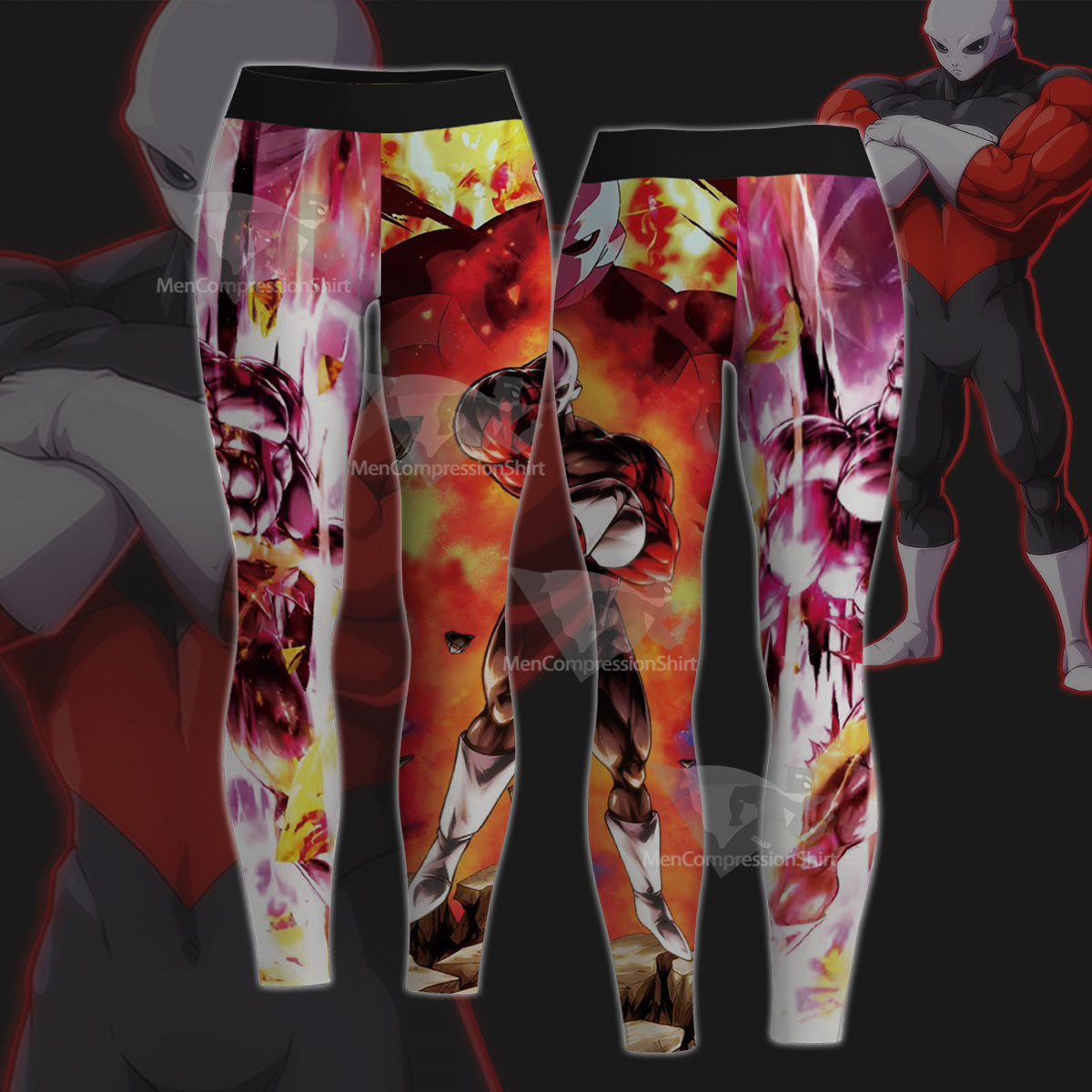 Dragon Ball Jiren Red Women Compression Legging