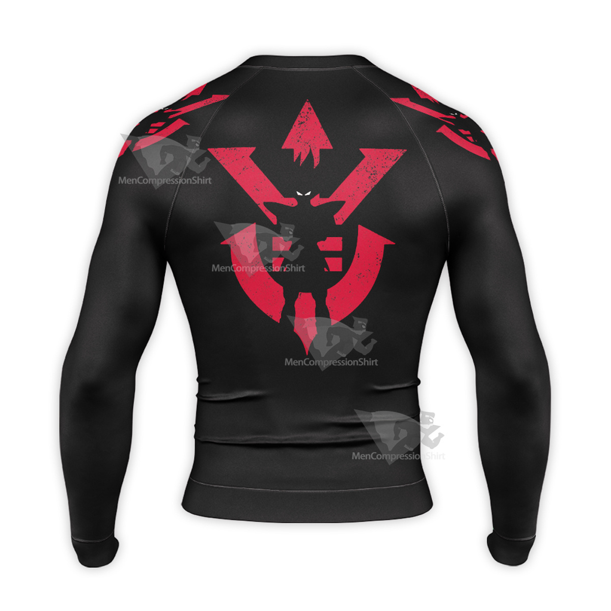 Dragon Ball King Vegeta Long Sleeve Compression Shirt