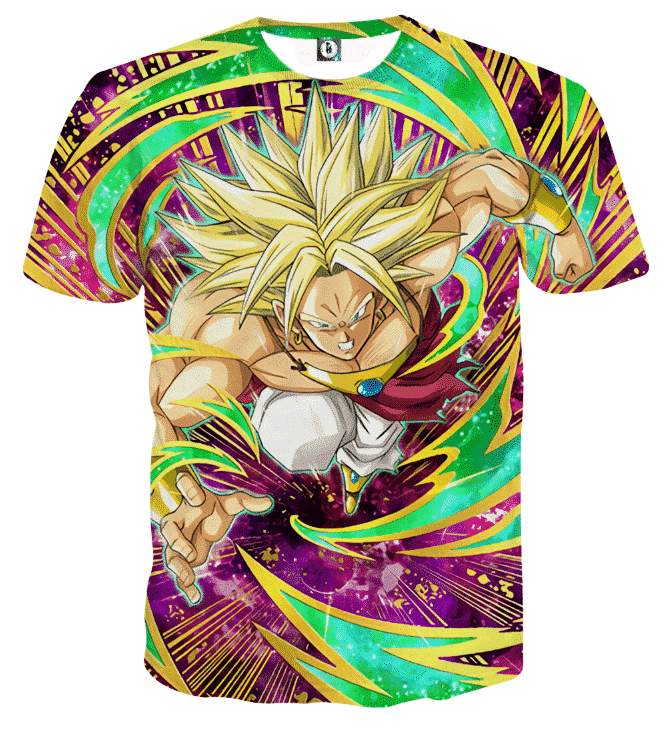 Dragon Ball Legendary Super Saiyan Broly Amazing Anime T-Shirt