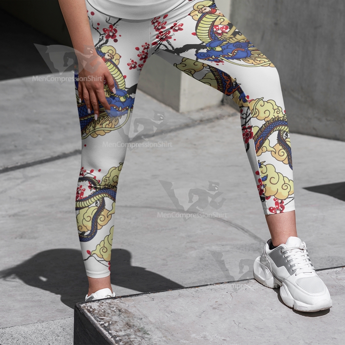 Dragon Ball Little Goku Dragon God Women Compression Legging-MensCompressionShirt