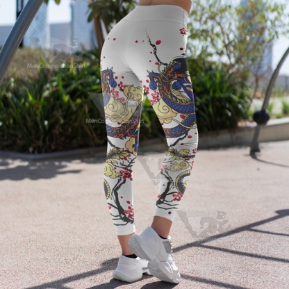 Dragon Ball Little Goku Dragon God Women Compression Legging-MensCompressionShirt