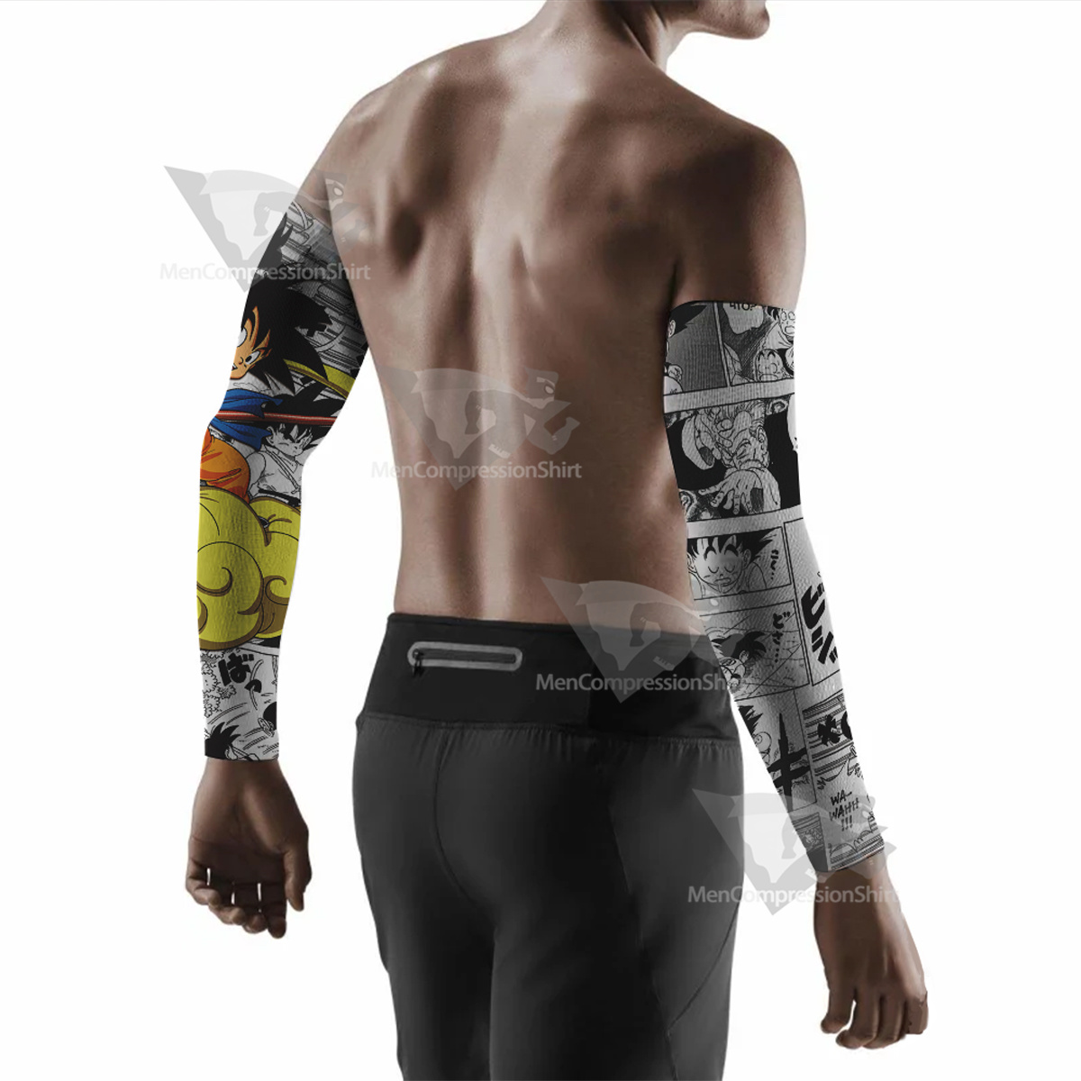 Dragon Ball Little Goku Strongest Compression Arm Sleeve