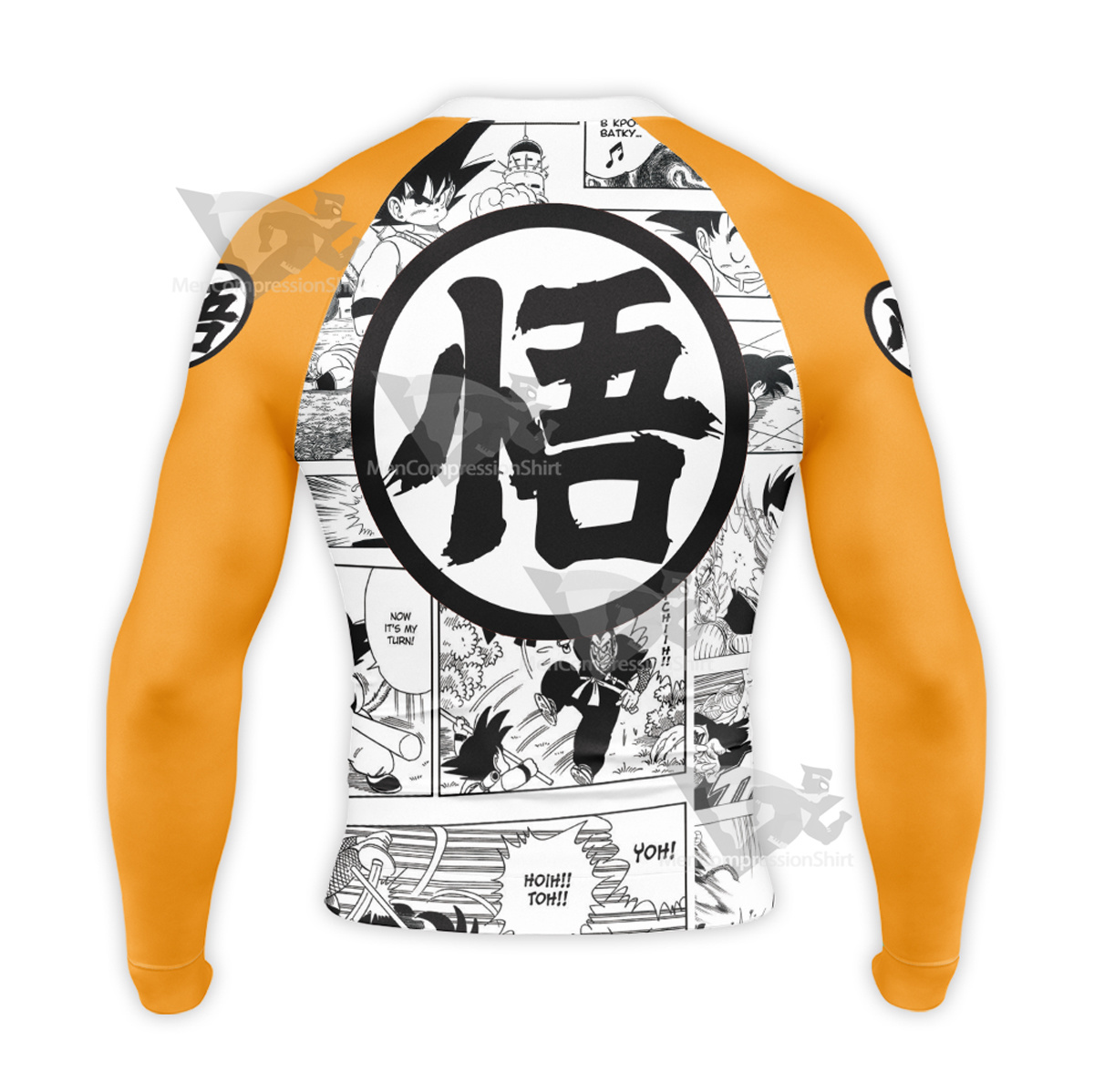 Dragon Ball Little Goku Strongest Long Sleeve Compression Shirt