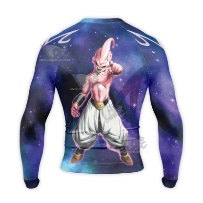 Dragon Ball Majin Buu Galaxy Long Sleeve Compression Shirt