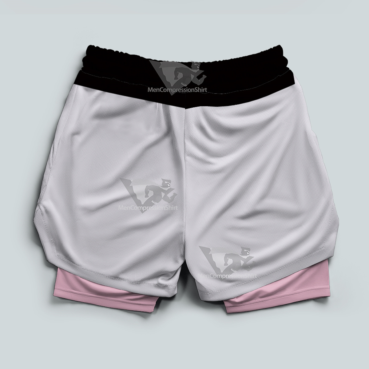 Dragon Ball Majin Buu White Men Compression Gym Short