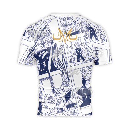 Dragon Ball Majin Vegeta M Short Sleeve Compression Shirt