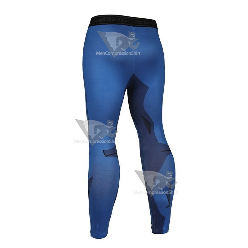 Dragon Ball Man Blue Color Compression Leggings
