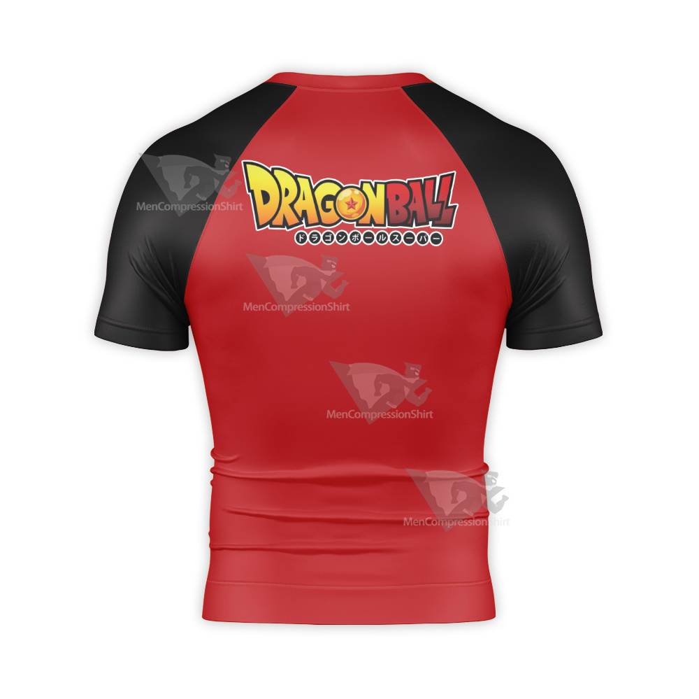 Dragon Ball Son Gohan Saiyaman Short Sleeve Compression Shirt
