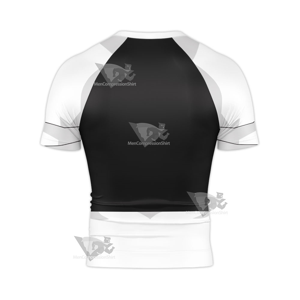 Dragon Ball Son Gohan School Short Sleeve Compression Shirt